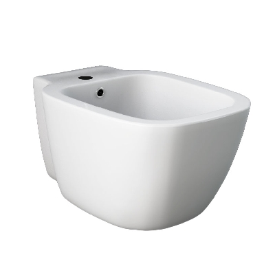 Bidet sospeso con fissaggio nascosto e rubinetto integrato