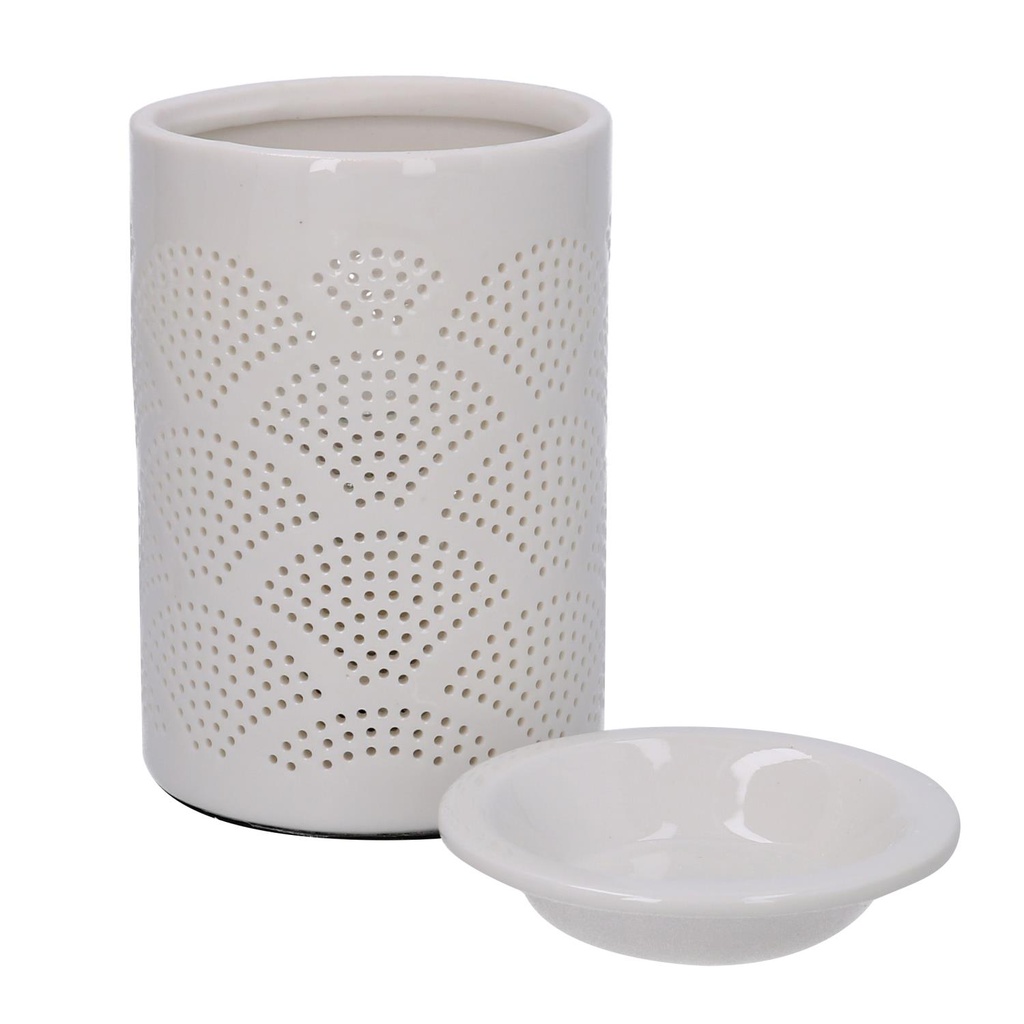 Bruciaessenze ceramica con spina cmø10