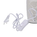 Bruciaessenze ceramica gufo con spina cmø9