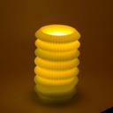 Candela led lanterna verde fontana cmø13