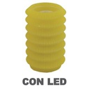 Candela led lanterna giallo fontana cmø13