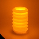 Candela led lanterna giallo fontana cmø13