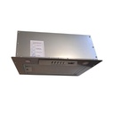 Cappa aspirante sottopensile da incasso colore grigio 49,5x28 cm