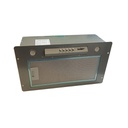 Cappa aspirante sottopensile da incasso colore grigio 49,5x28 cm