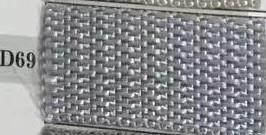 Cassetto poliestere grigio quadro c/4 scomparti cm 32x32h10