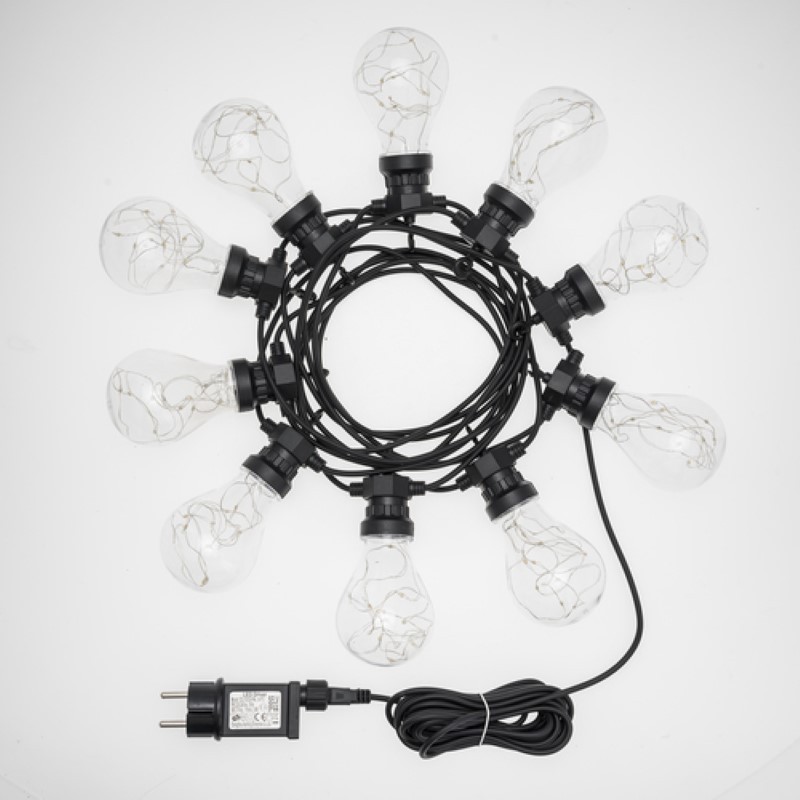 Catena  10 Lampadine  MicroLED 5m