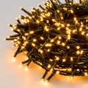 Catena Nastro ø6cm NTLG 1000 MiniLED cavo Verde 4+30,5m Luci di Natale