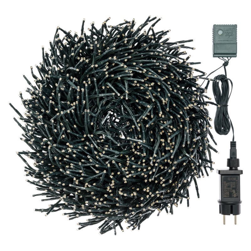 Catena bianco caldo led 3300 MiniLED 33,5m
