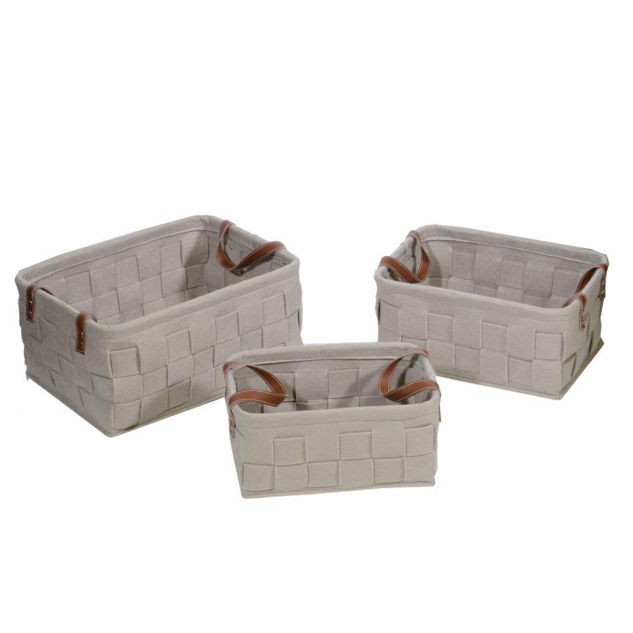 Cesta tessuto 1-3 rettangolare cm38x28h19