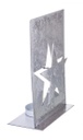 8x P.Candela Stella Stand Metal Argento