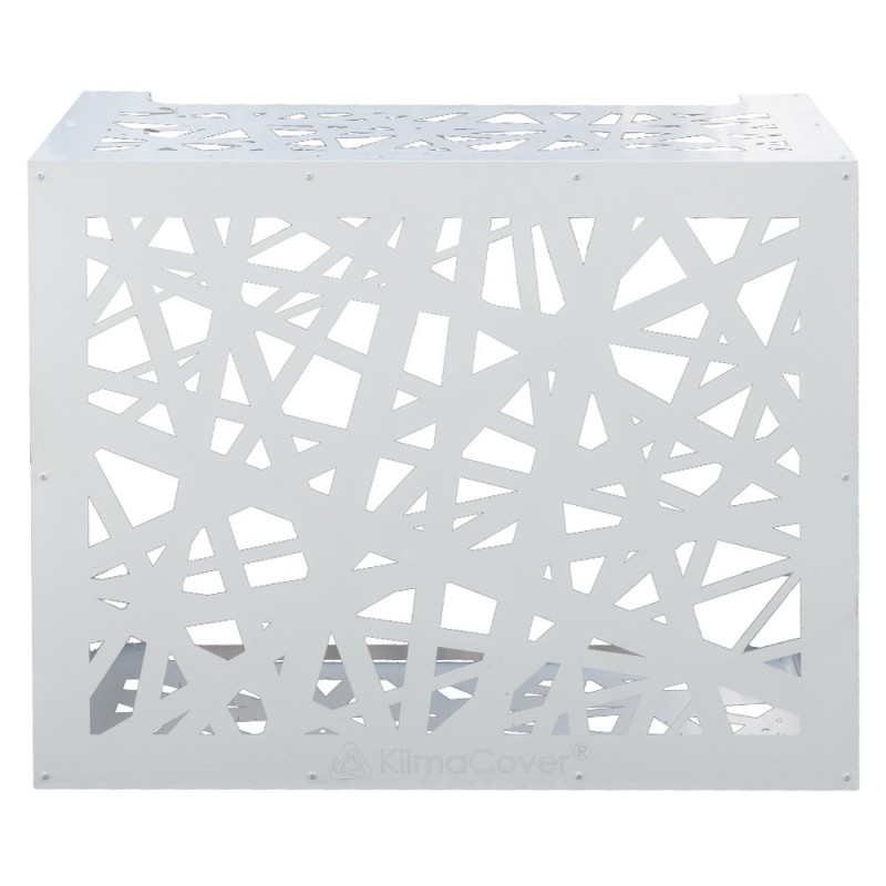 Copertura per climatizzatore in alluminio Bianco ARTIST M 86x44x h68 cm