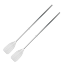 Coppia remi in alluminio 2 sezioni 124 cm per canotto gommone 29R105-1