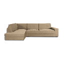 Copridivano Jaz angolare sinistro beige 350-500 EFFEZ