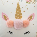 Cuscino Unicorno  L39 x P 19 x H39 cm