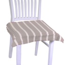 Cuscino pop righe beige quadro cm40x40h4