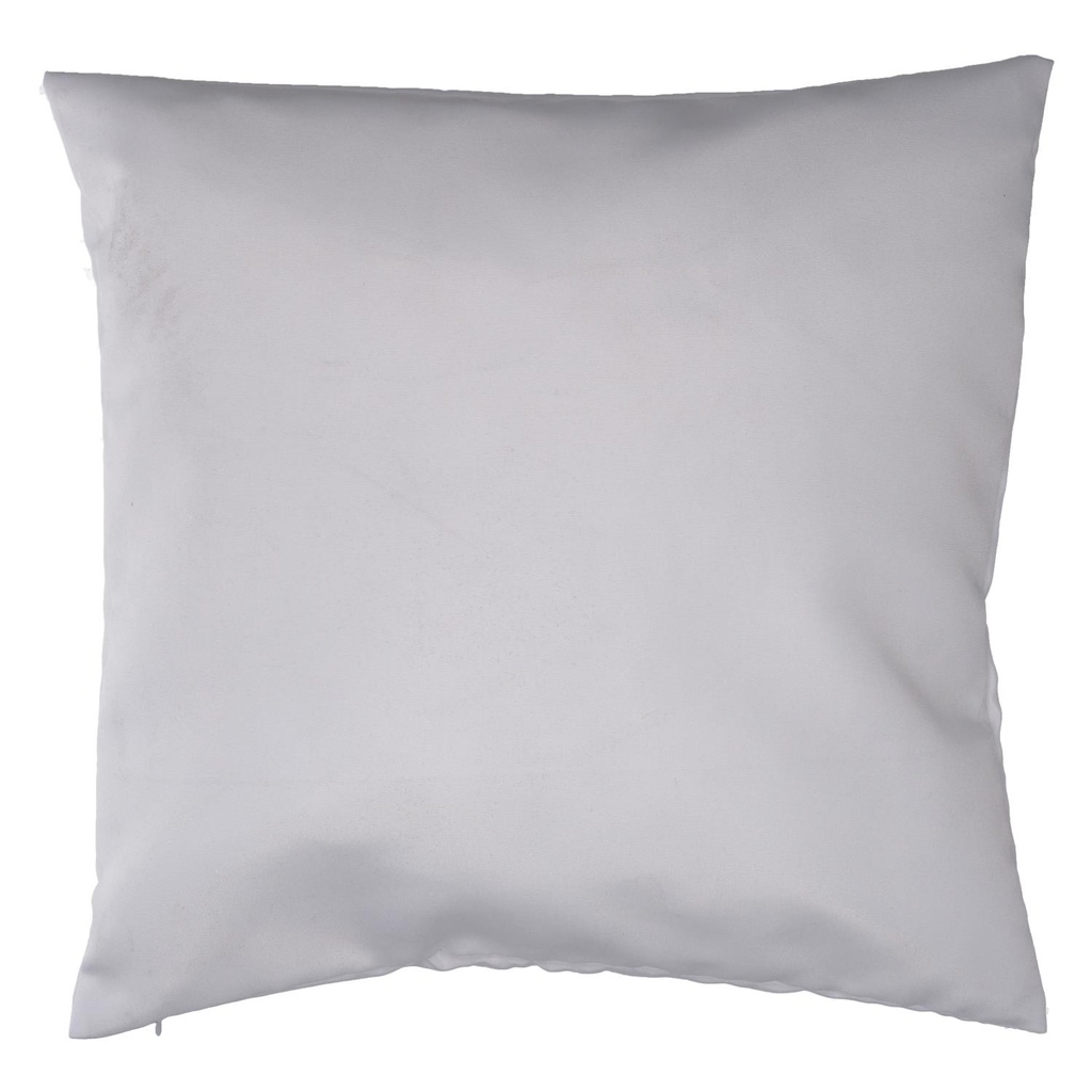 Cuscino tessuto con cane azzurro cm 43x43