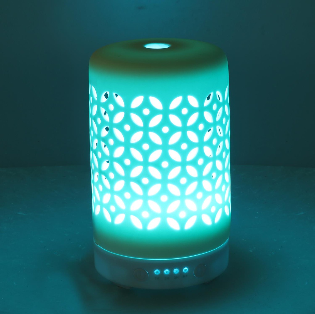 Diffusore ceramica bianco con spina cmø9