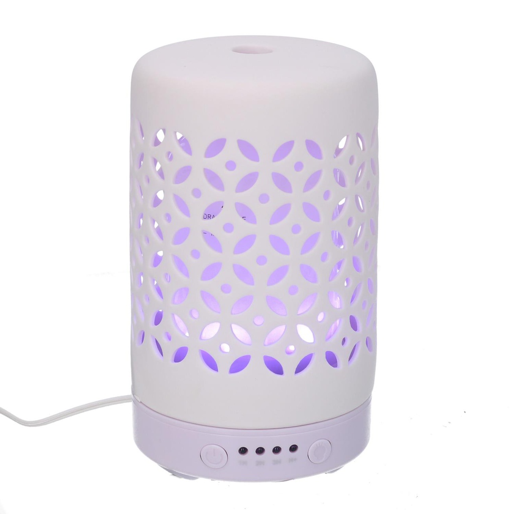 Diffusore ceramica bianco con spina cmø9