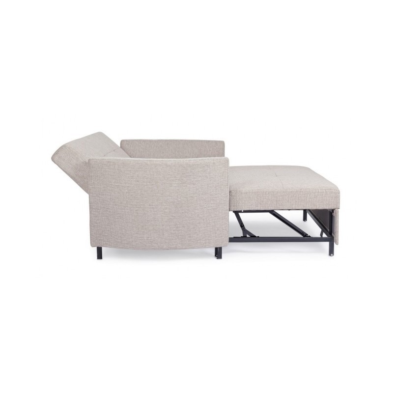 Divano letto due posti CLAYTON Beige 166x88x h84 cm