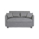 Divano letto due posti CLAYTON Grigio 166x88x h84 cm