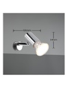 Faretto Da Bagno Spot Orientabile Cromo Lorenzo Trio Lighting