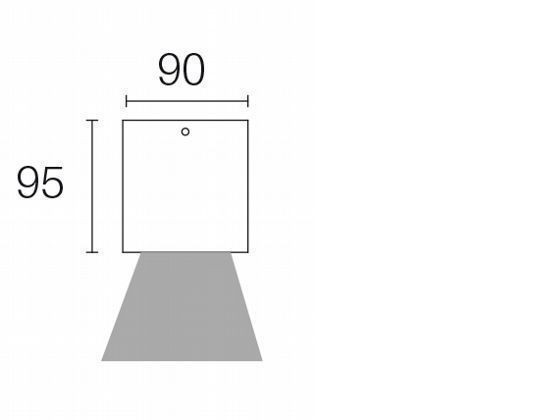 Faretto Plafone 6W Led 4000K  linea lula  bianco