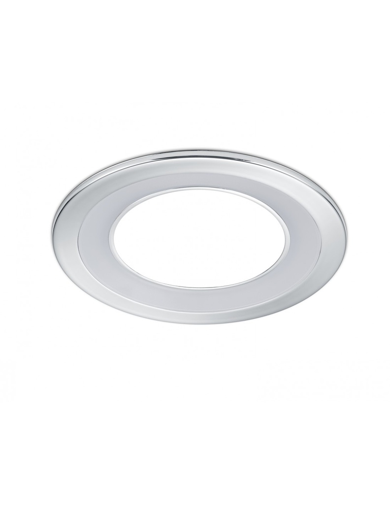 Faretto da Incasso Core Doppio Led 10w 3000k Ø14 cm Cromo Trio Lighting