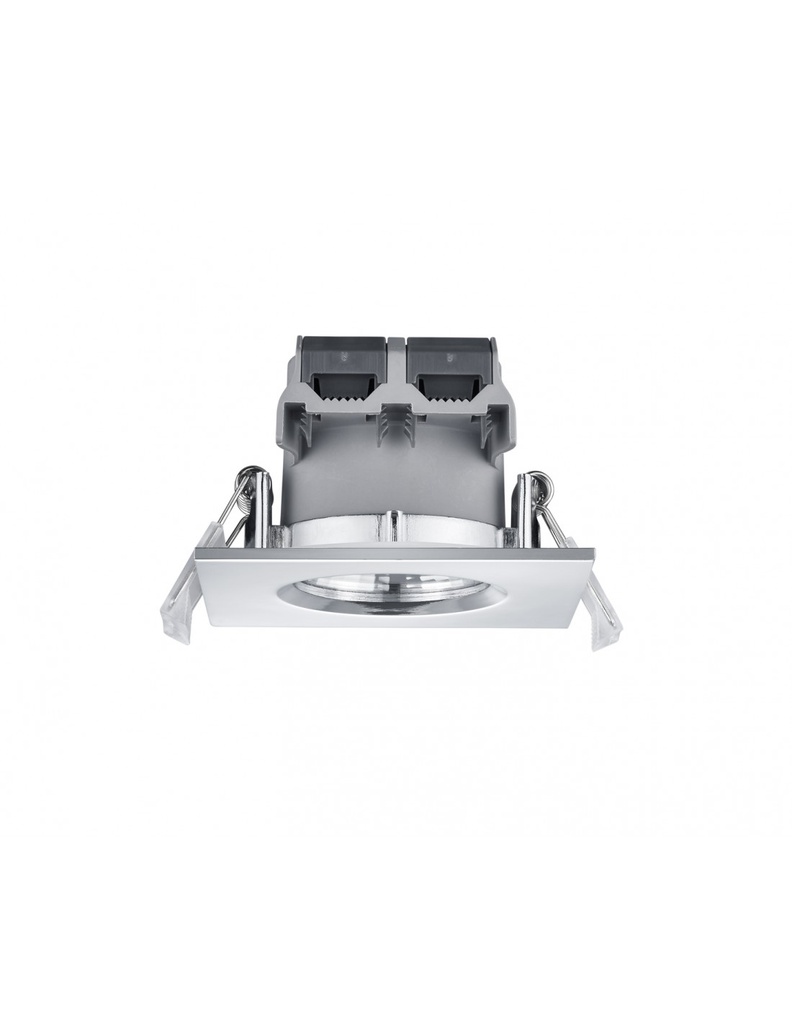 Faretto da Incasso Quadrato Zagros Cromo Led 5W IP65 8x8 cm Trio Lighting
