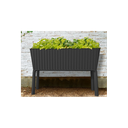 Fioriera rialzata elegante per il tuo giardino - Grigio