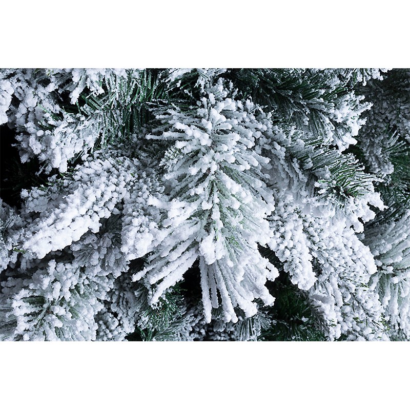 Albero di Natale Dresda innevato  cm 240