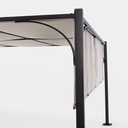 Gazebo Slide 3x4 cm antracite-grigio