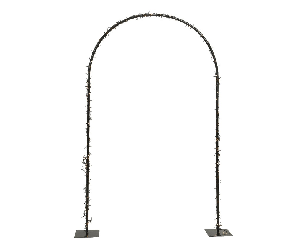 Ghirlanda LED con 8 effetti sfavillanti per esterno L 2.5 x P 130 x H 230 cm
