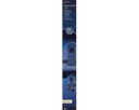 Ghirlanda LED con 8 effetti sfavillanti per esterno L 2.5 x P 130 x H 230 cm