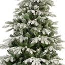 Albero di Natale Sunndal fir frosted H 240 x ø 135 cm