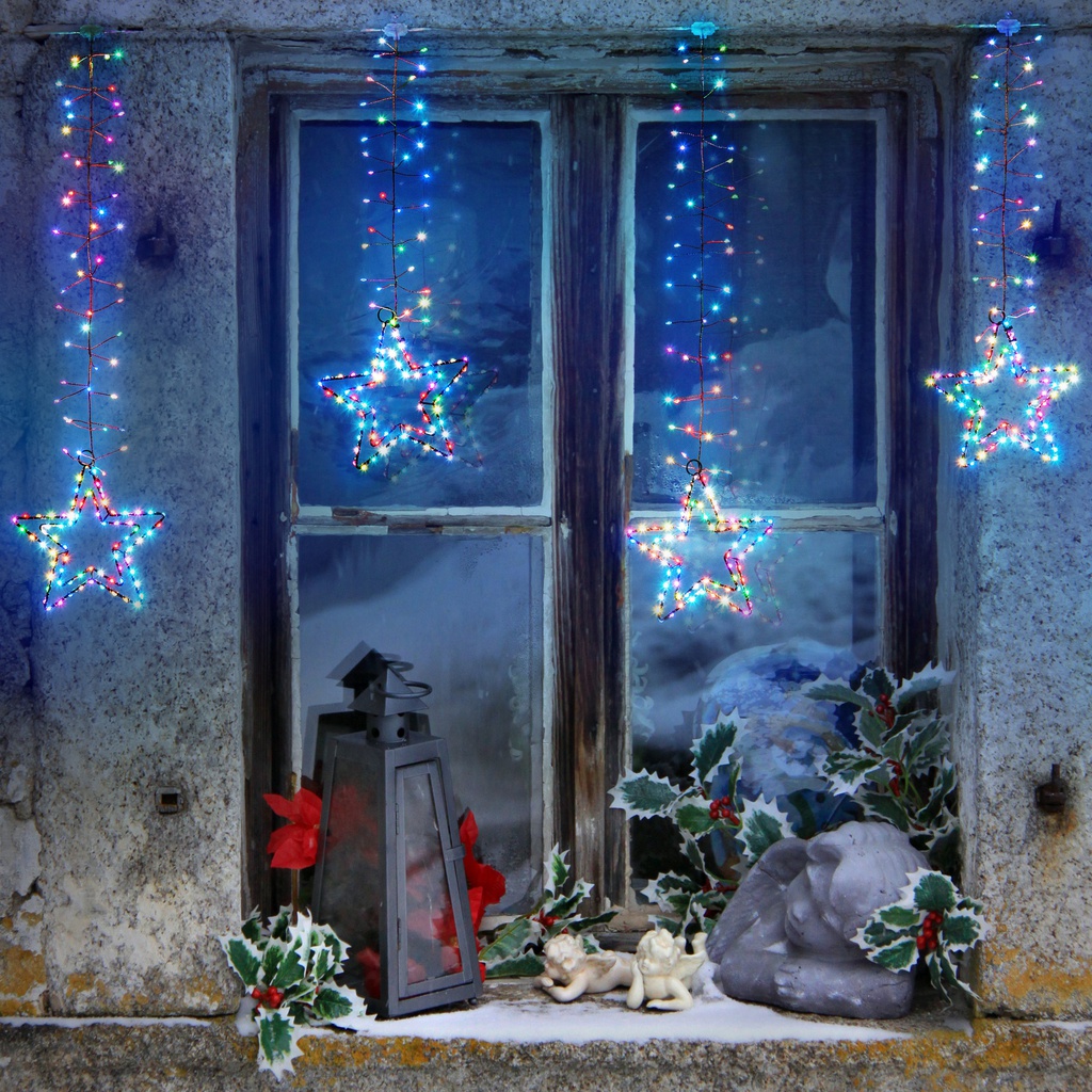 Ice Cluster Light 950 MicroLED RGB 320xH80cm Luci di Natale