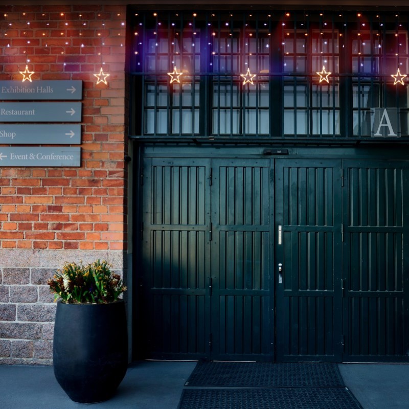 Ice Light Stelle 150 LED 400x80cm bianco caldo