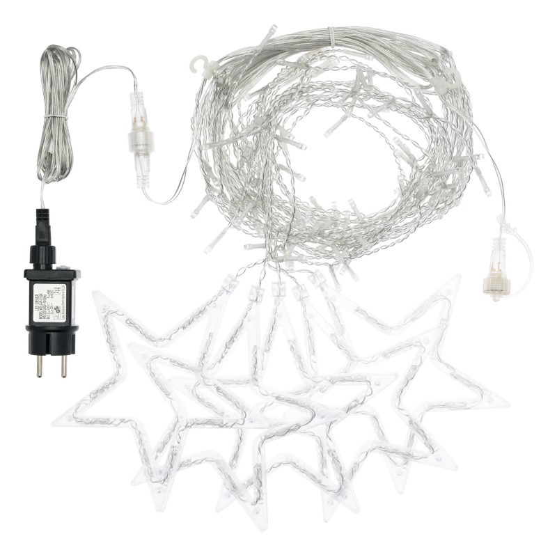 Ice Light Stelle 150 LED 400x80cm bianco caldo