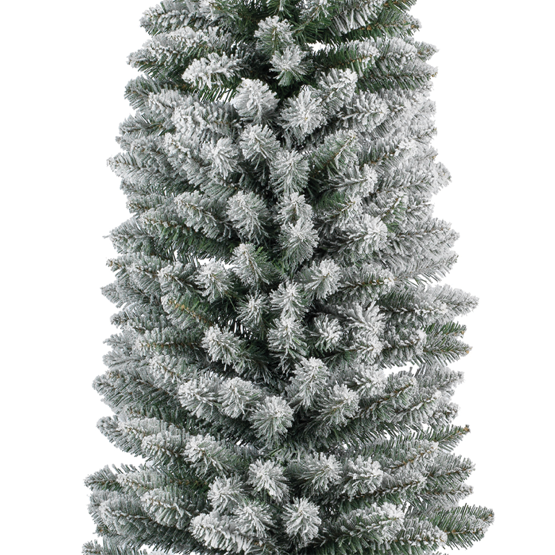 Albero di natale Pensil pine innevato Ø 60 x H 210 cm