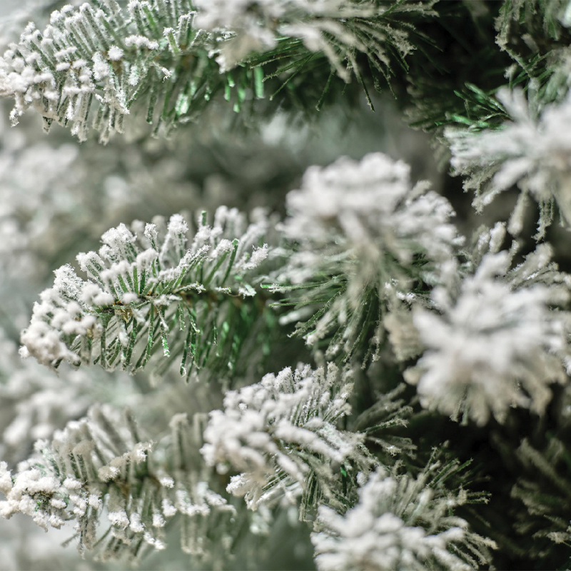 Albero di natale Pensil pine innevato Ø 60 x H 210 cm