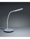 Lampada Moderna per Scrivania Braccio Flessibile Led Touch Polo Grigio Trio Lighting