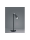 Lampada Scrivania Maxi Nero Componibile Led Touch Dimmer Con Batteria Trio Lighting