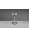Lampada Tavolo Disco Led 6w Franklin Nichel Trio Lighting