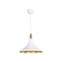 Lampada a sospensione Kano bianco oro ASZ1563 EFFEZ