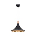Lampada a sospensione Kano nero oro ASZ1564 EFFEZ