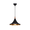 Lampada a sospensione Kano nero oro ASZ1564 EFFEZ