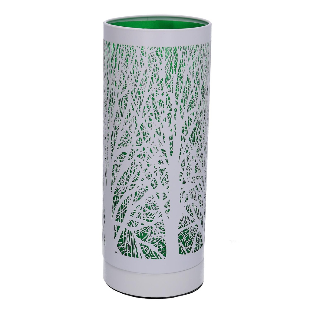 Lampada aroma metallo touch verde cmø10h26