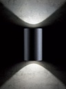 Lampada da Parete in Alluminio Pressofuso con Diffusori in Vetro Trasparente - 20W - 2620 Lumen - Classe E - Luce Calda bianco