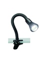 Lampada da Scrivania Flexo Nero 1xE14 Con Pinza Trio Lighting
