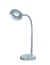 Lampada da Scrivania Led 4w Flessibile Rennes Cromo Trio Lighting
