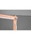 Lampada da Tavolo Kimi Legno E Paralume Bianco Trio Lighting